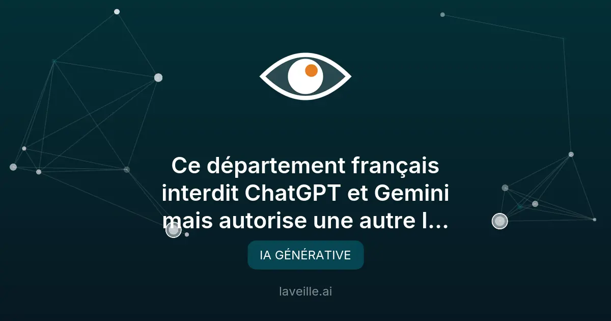 Indre-et-Loire interdit ChatGPT et Gemini à ses agents, mais impose Microsoft Copilot