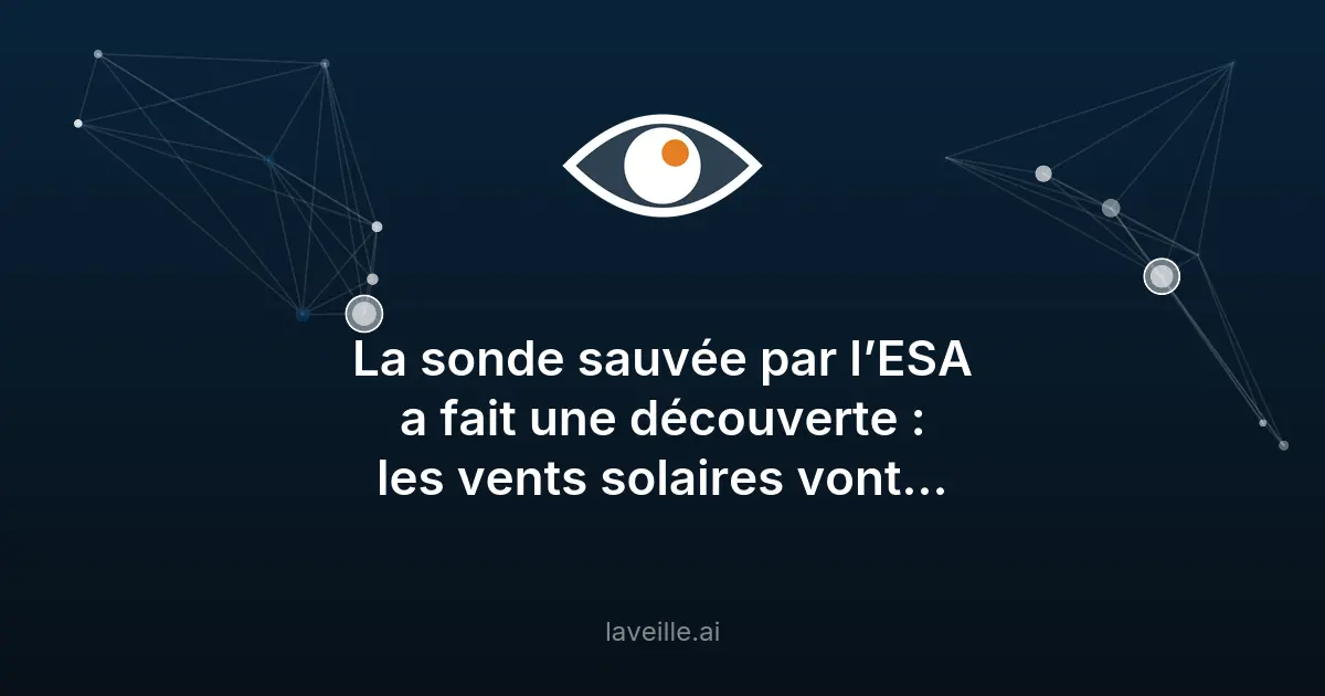 Découverte sur les vents solaires par Proba-3
