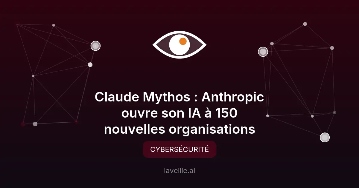 Anthropic élargit son IA Claude Mythos à 150 organisations