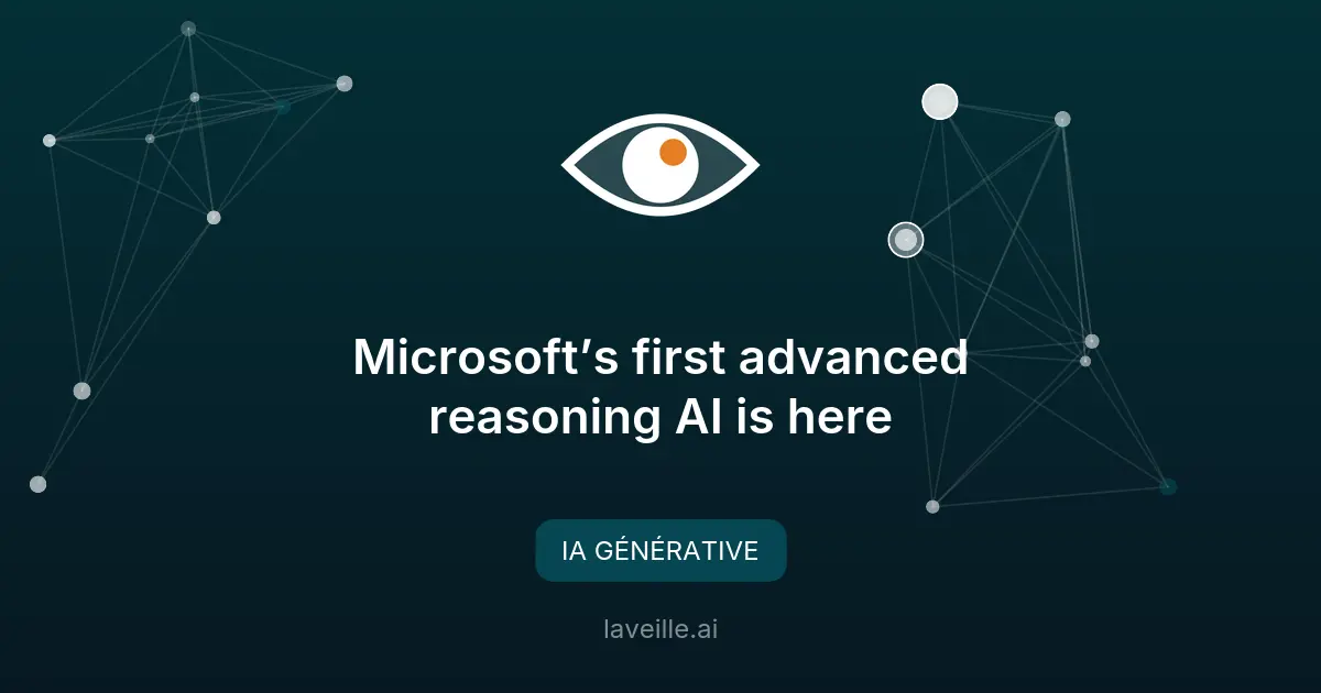 Microsoft dévoile MAI-Thinking-1, son nouveau modèle IA phare
