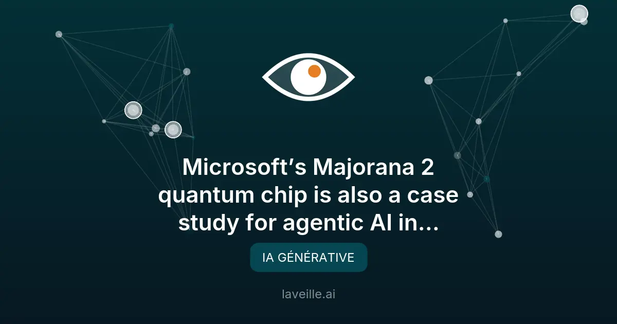Microsoft dévoile le chip quantique Majorana 2