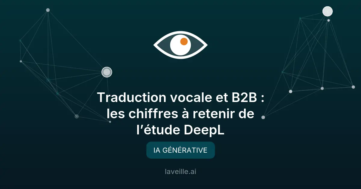 Traduction vocale IA : les chiffres clés pour les pros