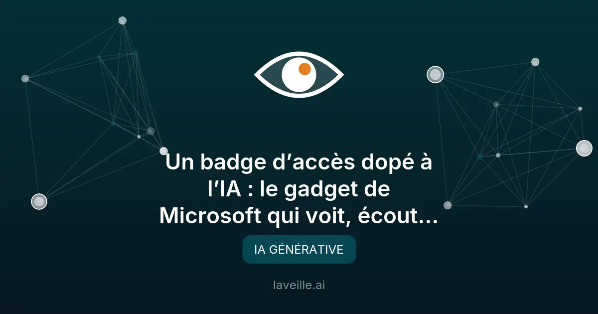 Microsoft dévoile un badge IA pour professionnels