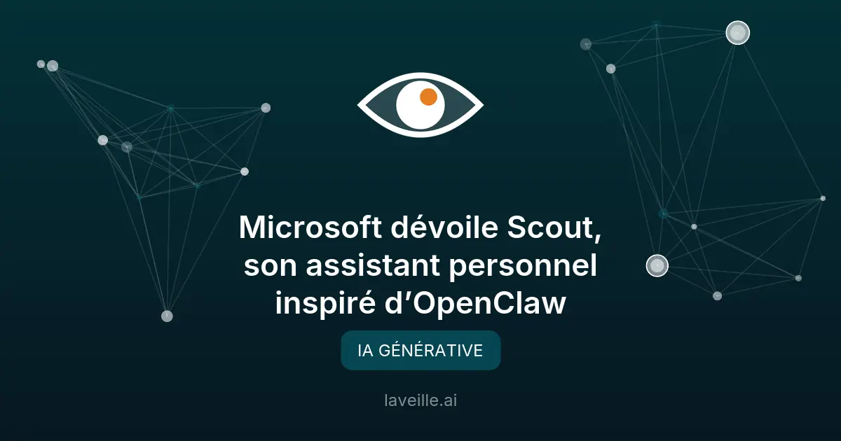 Microsoft Scout : l'IA personnalisable pour pros