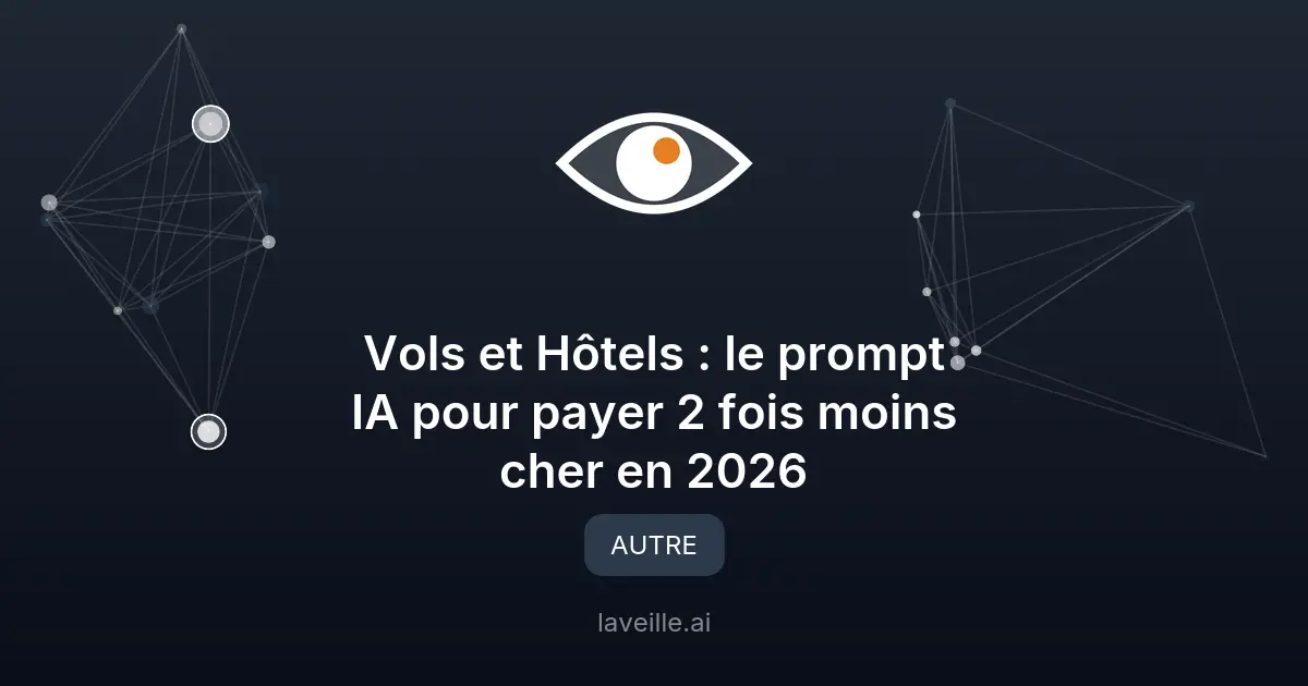 Réduisez vos coûts de voyage avec l'IA en 2026