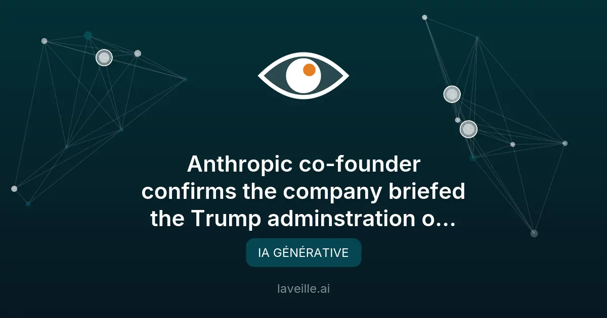 Anthropic et Mythos : un modèle d'IA trop dangereux pour être publié