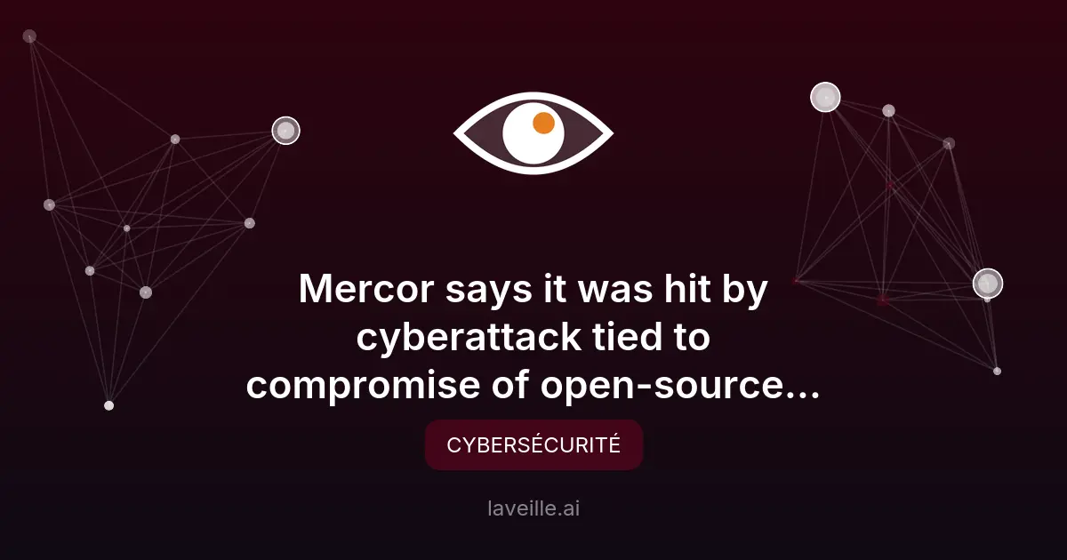 Cyberattaque sur Mercor : alerte pour les startups IA