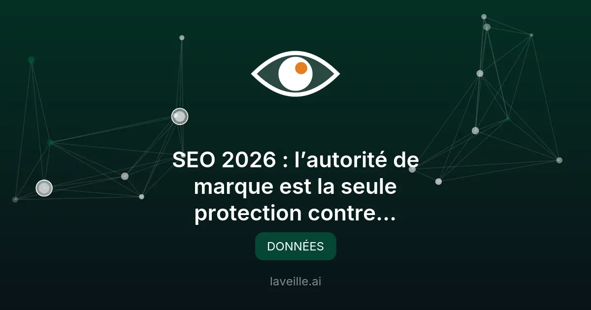 SEO 2026 : L'importance de l'autorité de marque