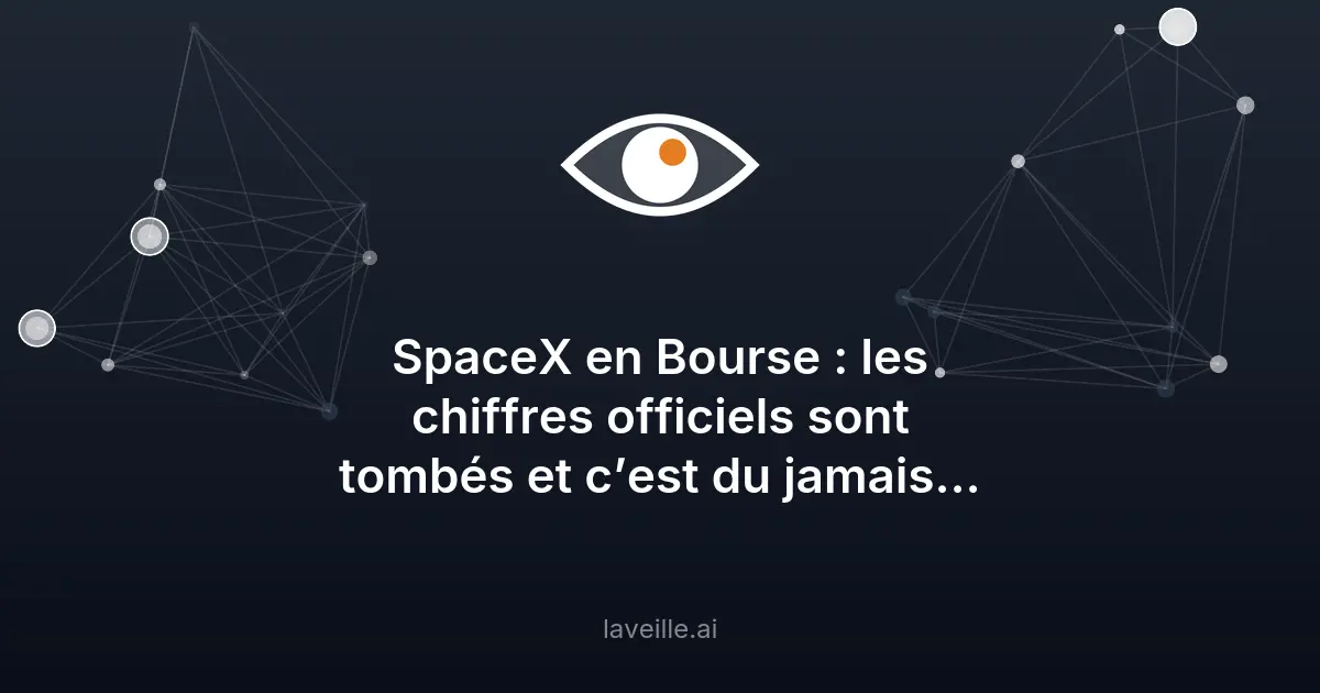 SpaceX en Bourse : chiffres records et inquiétudes