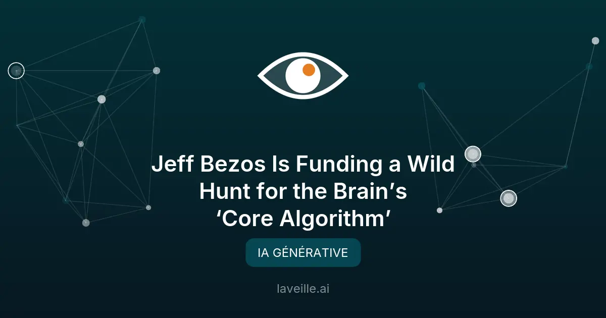 Flourish : Bezos mise près de 100 millions de dollars US sur l'« algorithme central » du cerveau