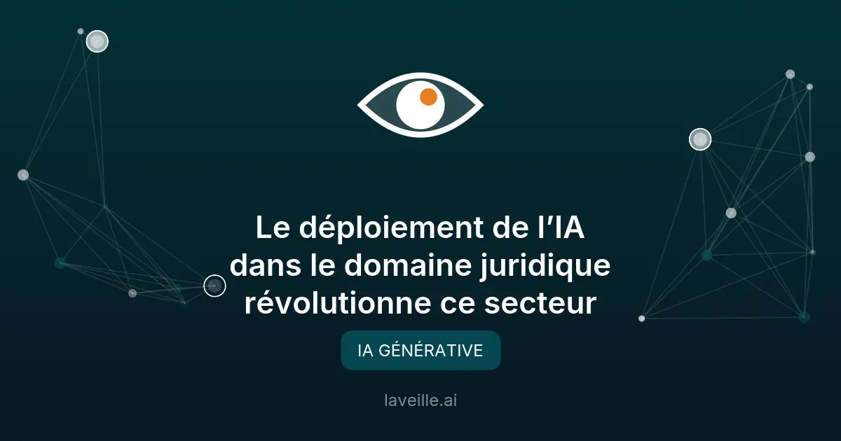 Impact de l'IA dans le secteur juridique