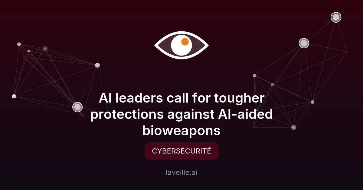 IA et biosécurité : les leaders demandent des protections renforcées