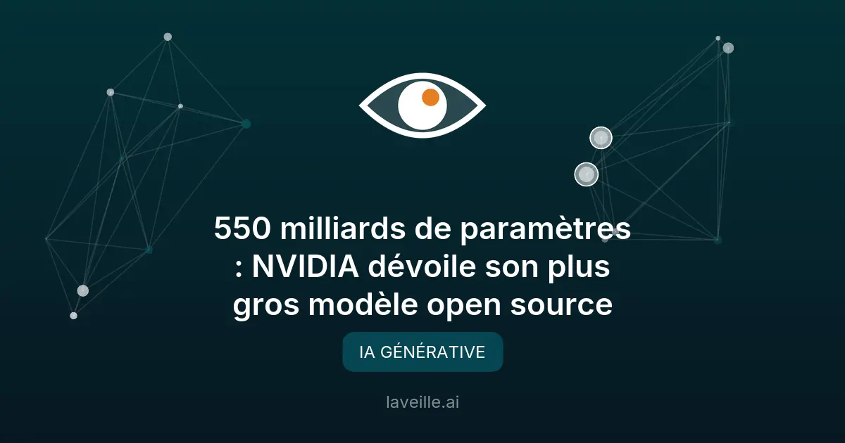Nvidia lance Nemotron 3 Ultra : 550 milliards de paramètres