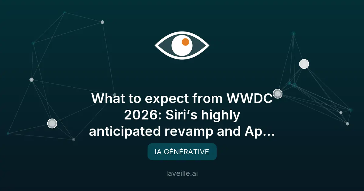 WWDC 2026 : Apple annonce une refonte majeure de Siri