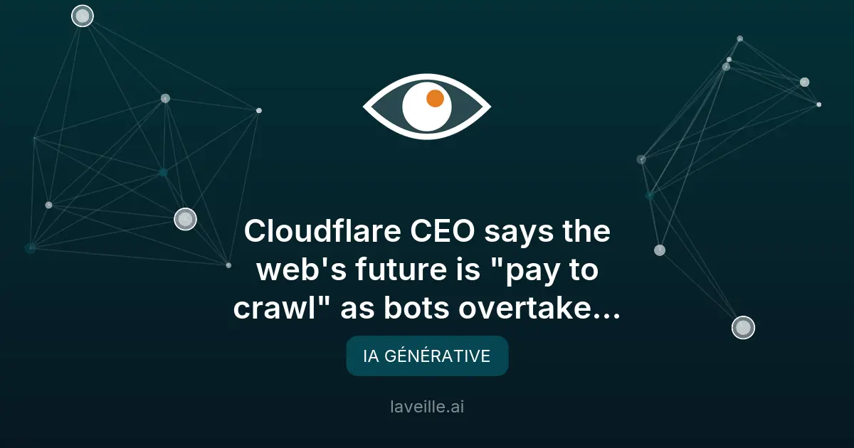 Les bots dominent le trafic internet selon Cloudflare