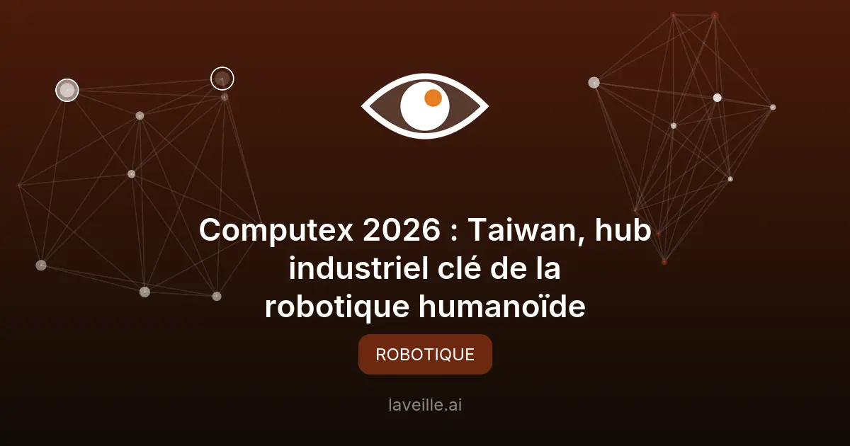 Taïwan émerge comme hub clé de la robotique humanoïde