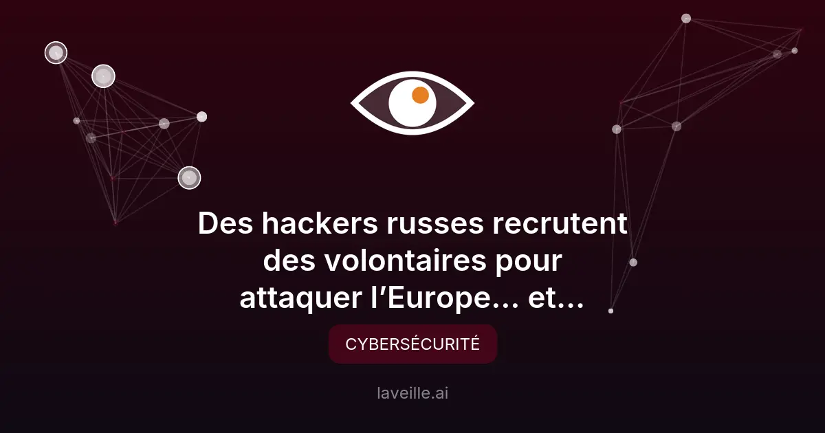 Hackers russes recrutent via Telegram pour cyberattaques