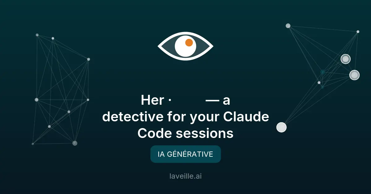 Her (हेर), le détective open source pour vos sessions Claude Code