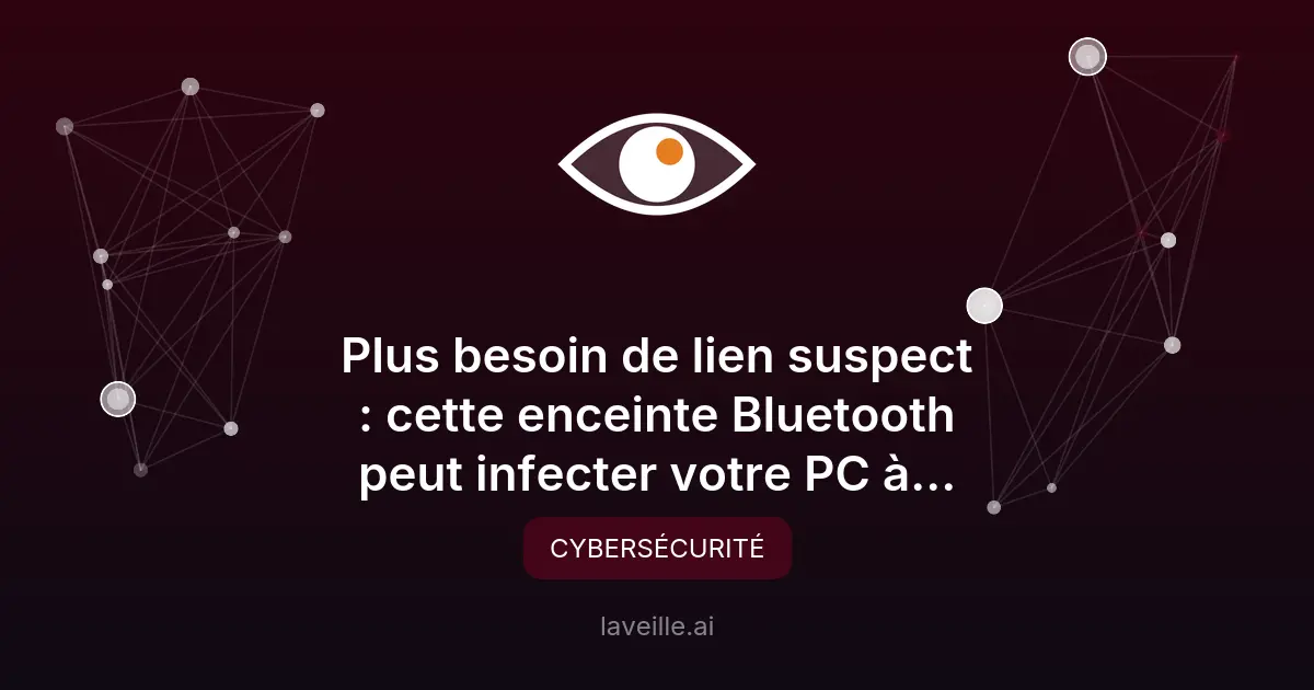 Vulnérabilité majeure : une enceinte Bluetooth pirate les PC