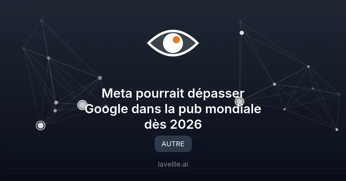 Meta dépasse Google en revenus publicitaires en 2024