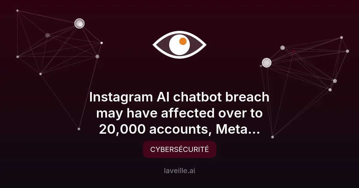 Faille IA Meta : 20 000 comptes Instagram compromis