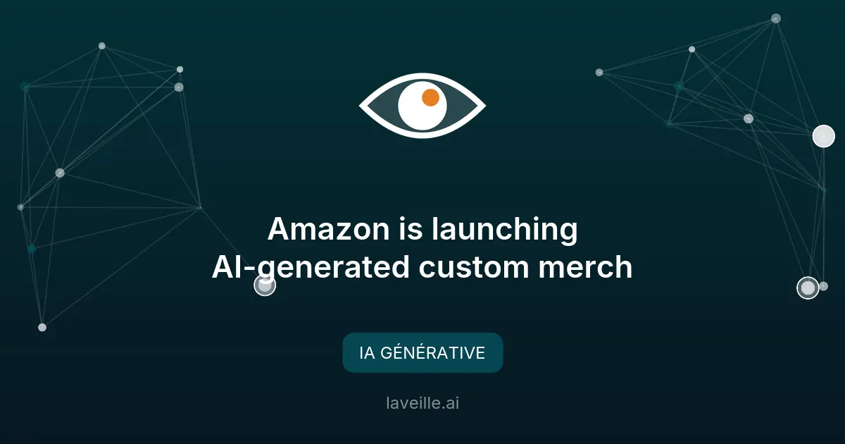 Amazon lance la creation de produits derives personnalises par IA via Alexa