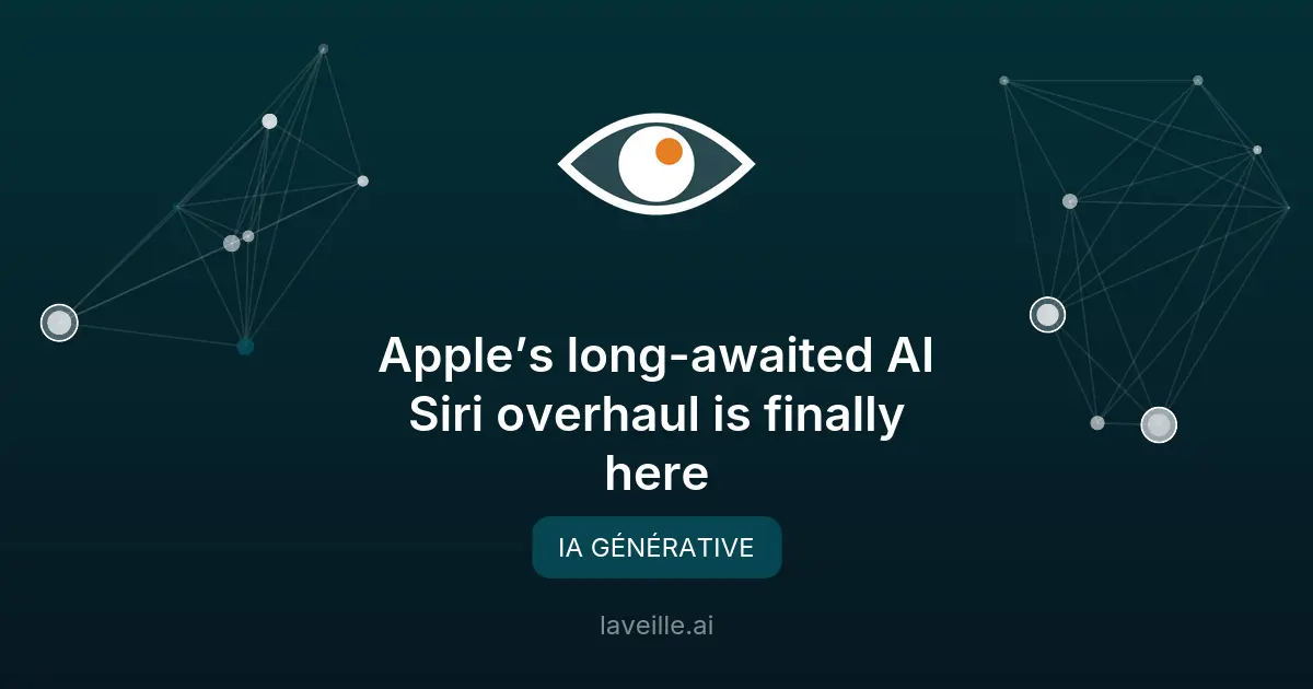 Apple lance une nouvelle Siri IA à la WWDC 2026