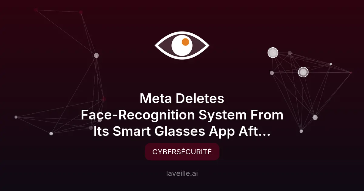 Meta retire un système de reconnaissance faciale controversé