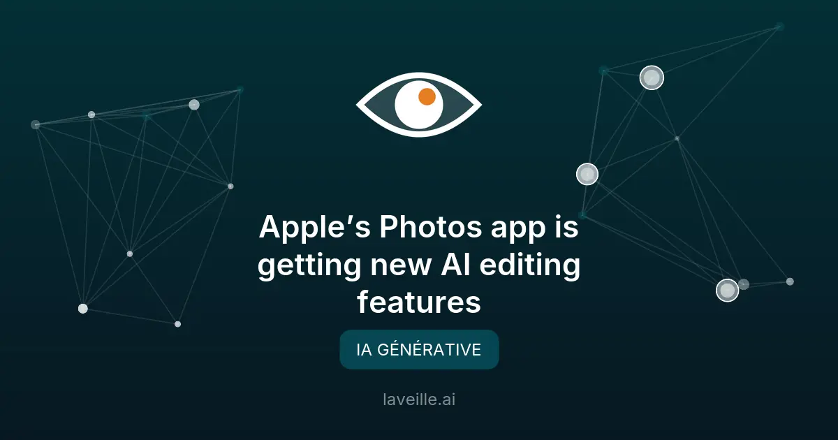Nouvelles fonctionnalités d'IA dans l'application Photos d'Apple