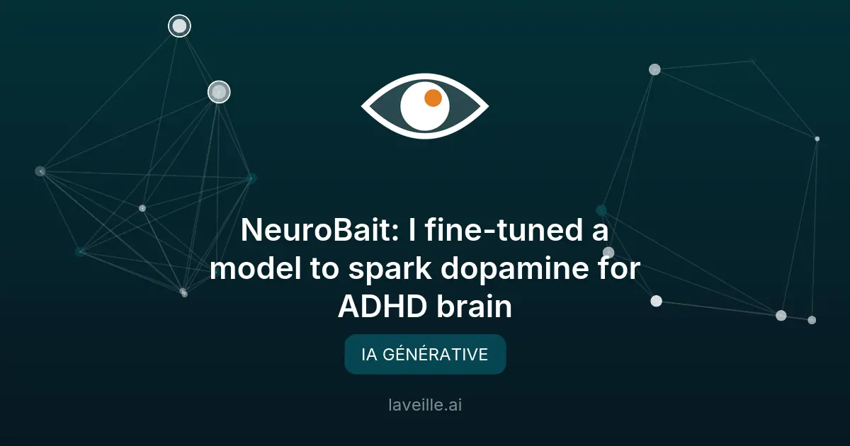 NeuroBait : un modèle IA pour l'ADHD