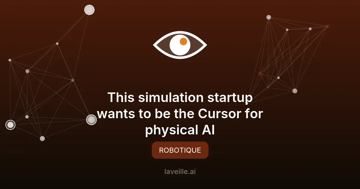 Antioch lève 8,5M$ pour révolutionner la simulation robotique