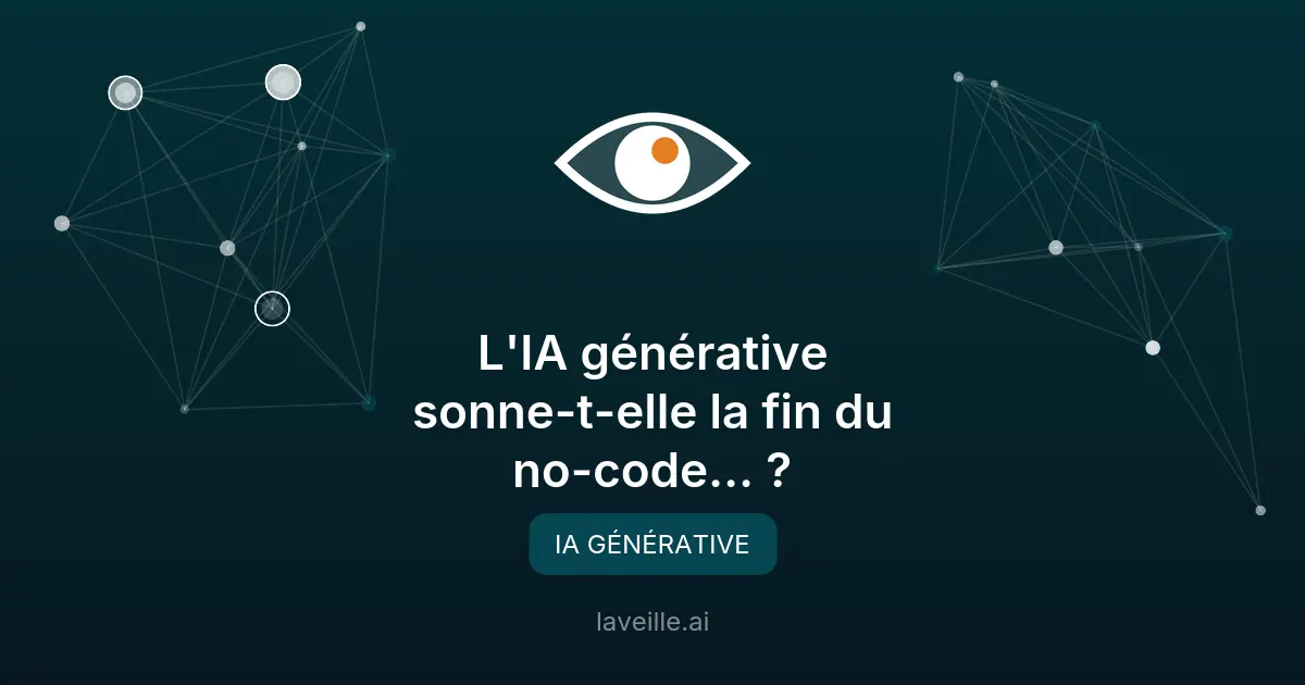 L'IA générative : la fin du no-code ?