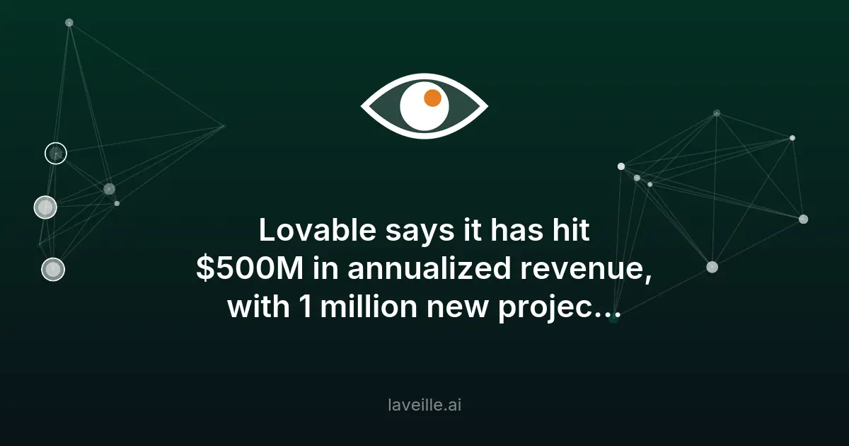 Lovable atteint 500M$ de revenus annuels