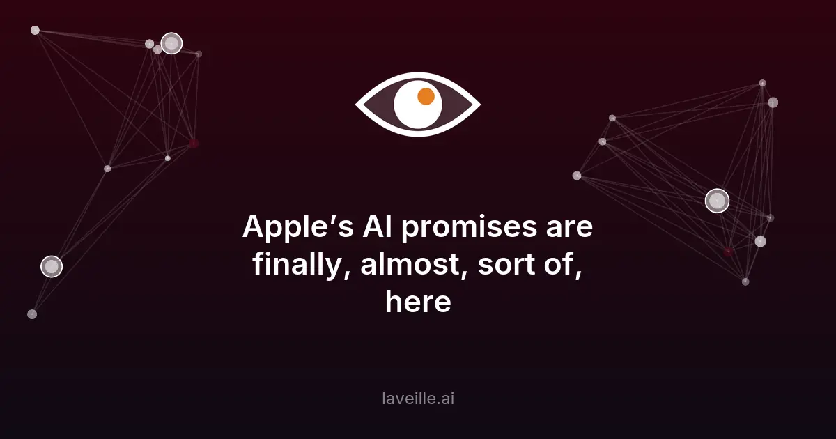 Apple dévoile une nouvelle Siri alimentée par l'IA