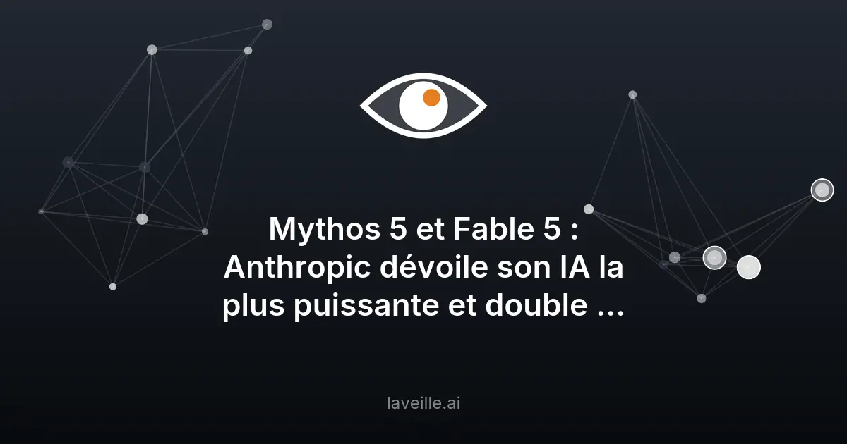 Claude Fable 5 : l'IA ultime d'Anthropic
