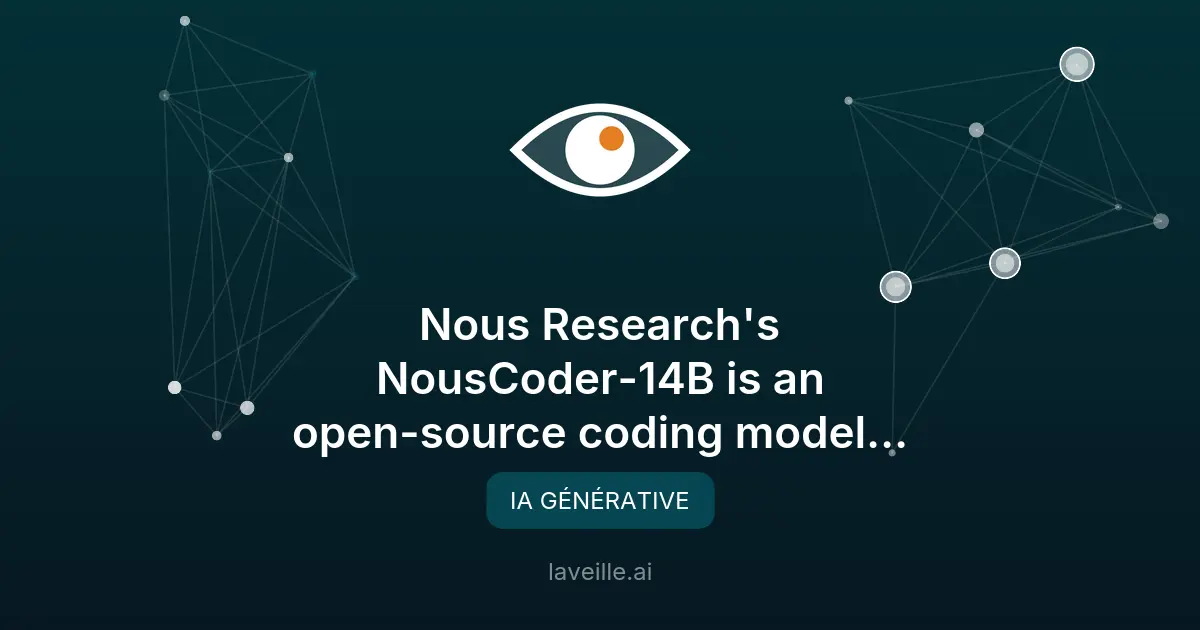 NousCoder-14B : un modèle IA open-source pour révolutionner le codage
