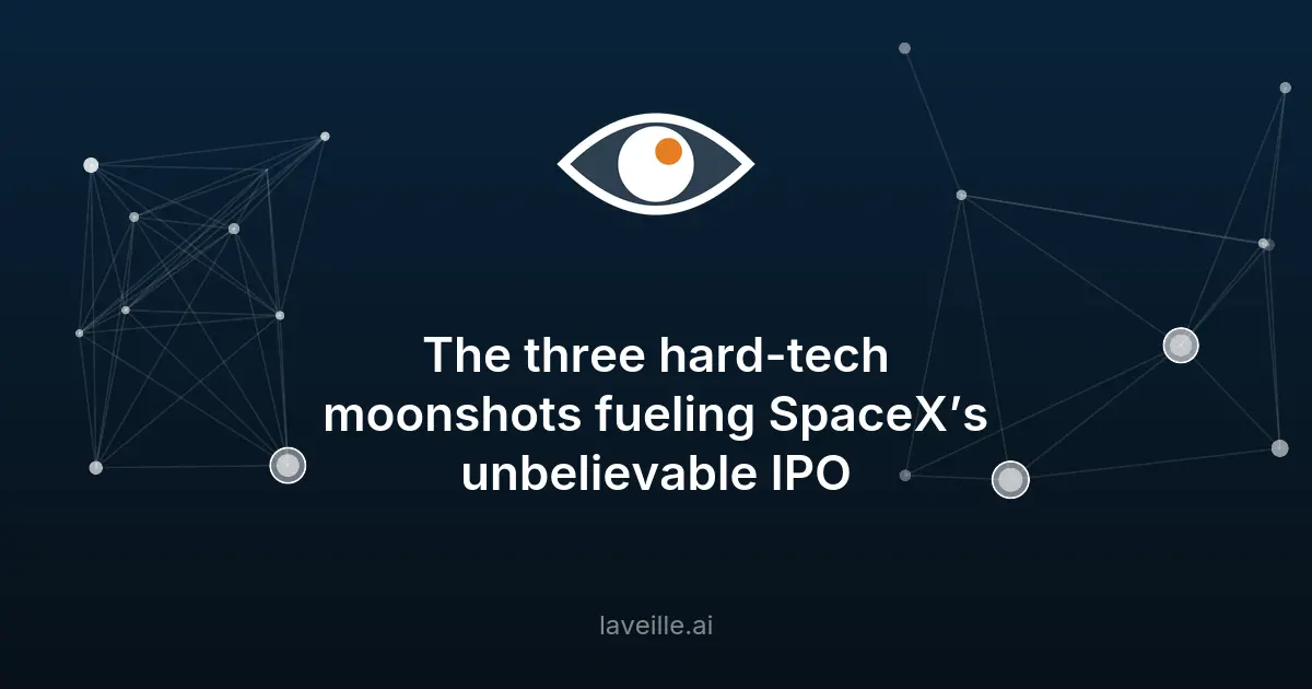 SpaceX lance une IPO de 75 milliards de dollars