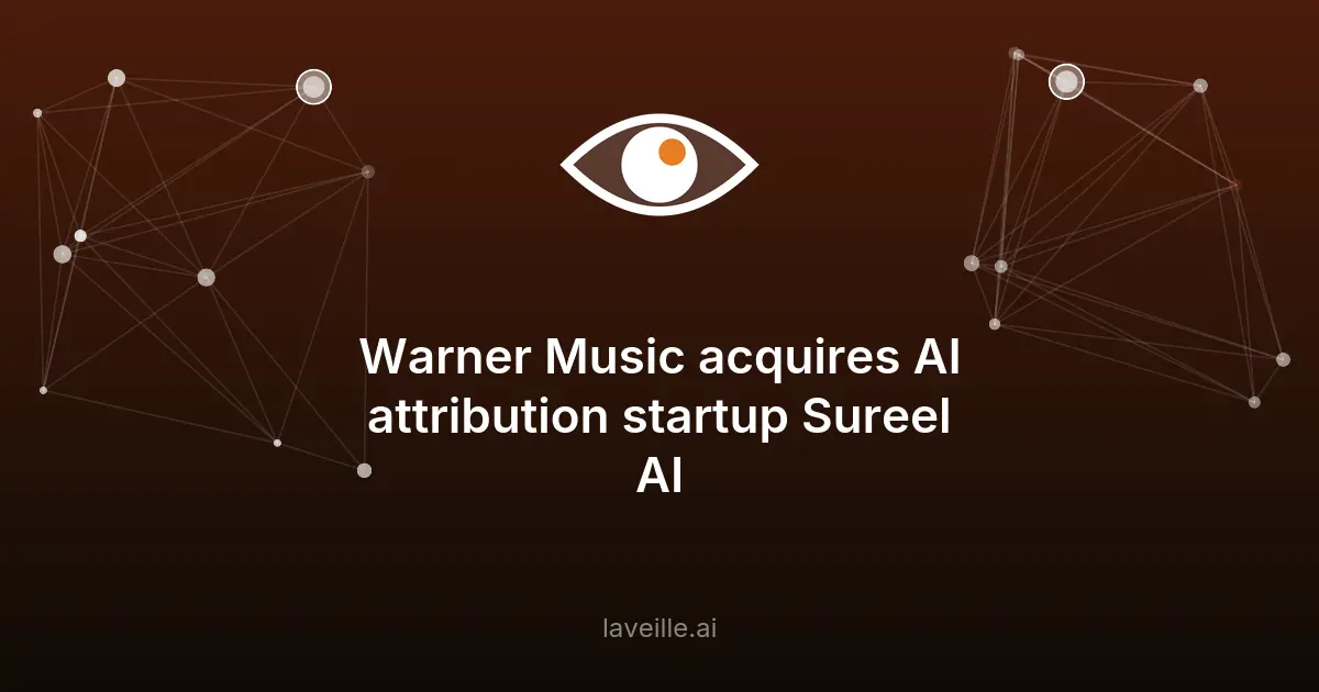 Warner Music acquiert Sureel AI pour traçabilité musicale