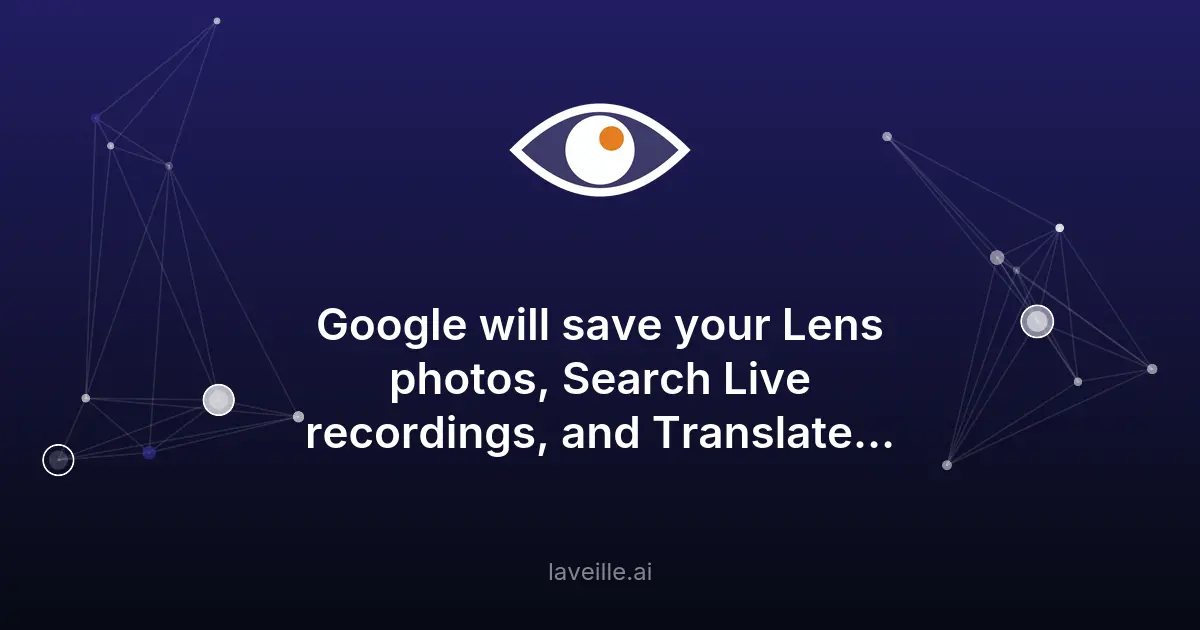 Google sauvegarde vos données pour améliorer ses services d'IA