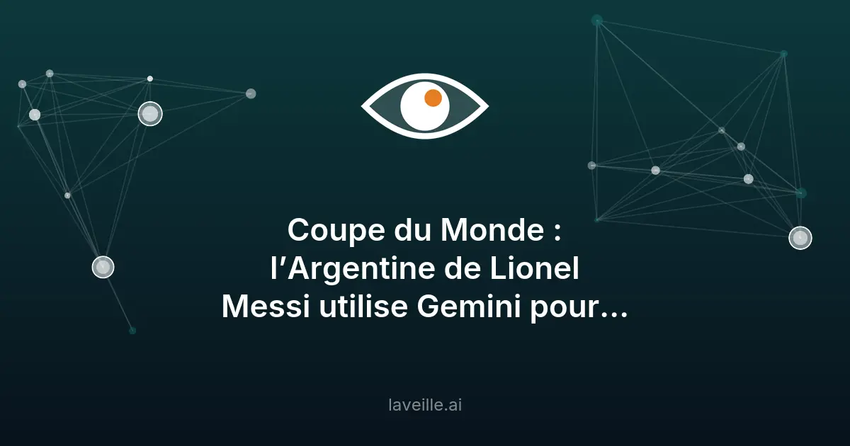 L'Argentine utilise Gemini pour la Coupe du Monde 2026