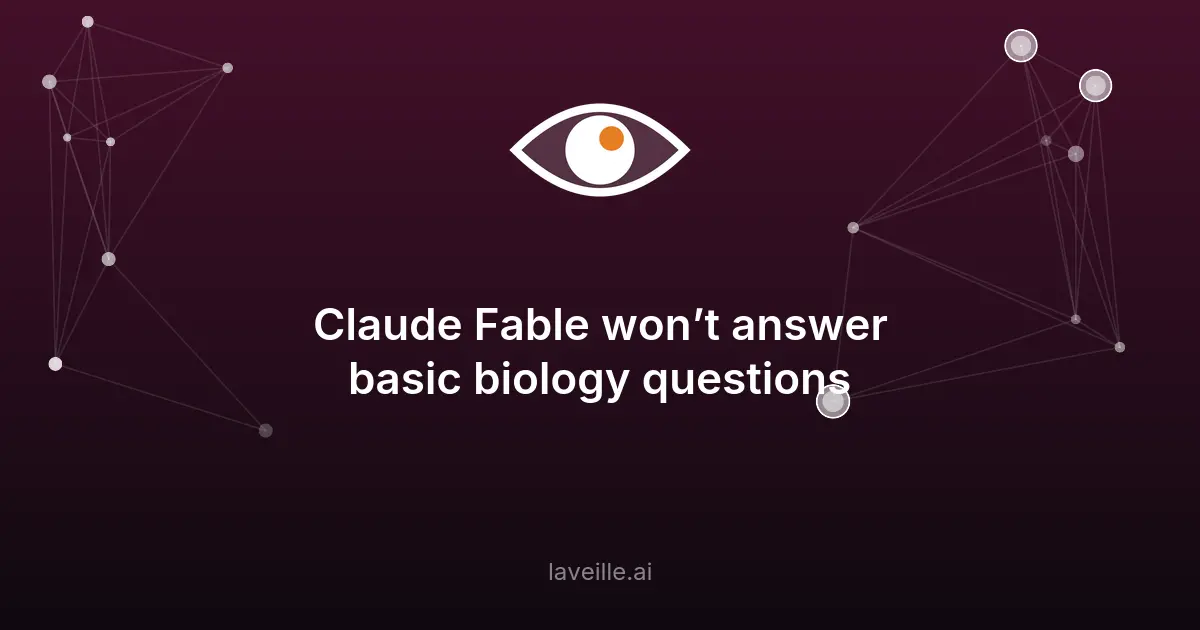Claude Fable 5 : restrictions en biologie expliquées