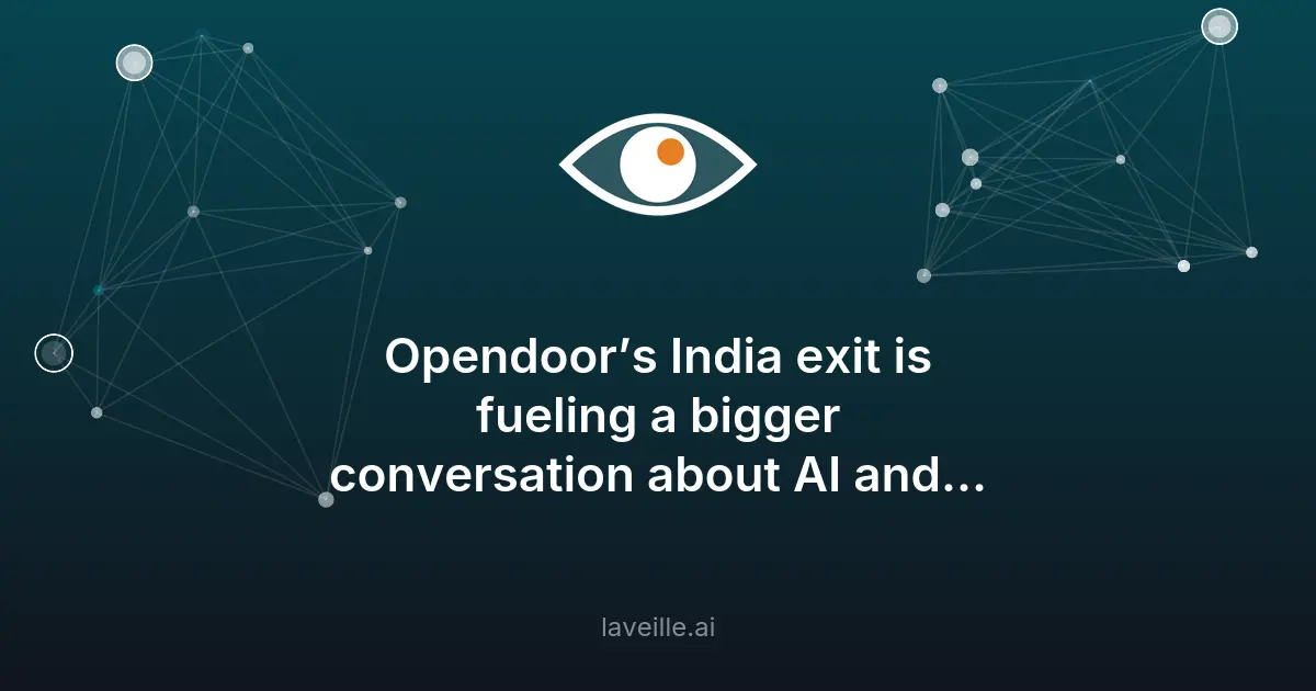 IA vs externalisation : Opendoor ferme en Inde