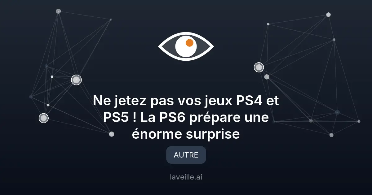 PS6 : rétrocompatible avec PS4 et PS5 ?