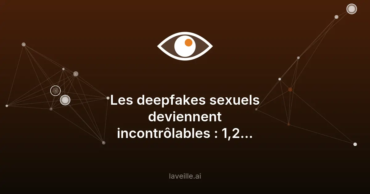 Deepfakes sexuels : 1,2 million d'enfants victimes