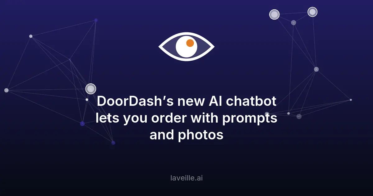 DoorDash lance un chatbot IA pour commander en parlant
