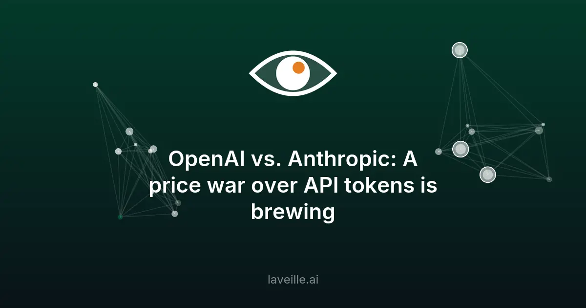 Guerre des prix entre OpenAI et Anthropic sur les tokens IA