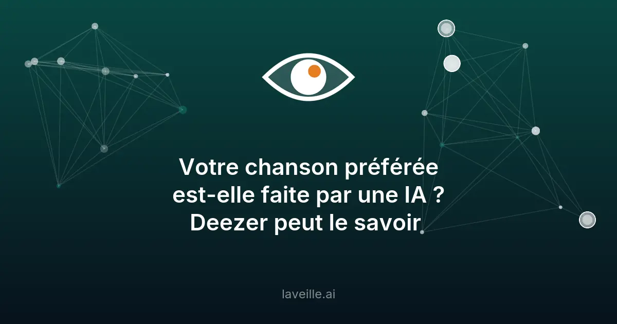 Deezer lance un détecteur de musiques IA