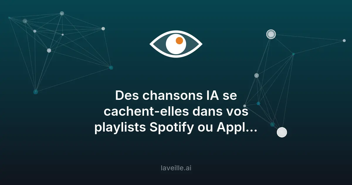 Deezer détecte les musiques IA dans vos playlists