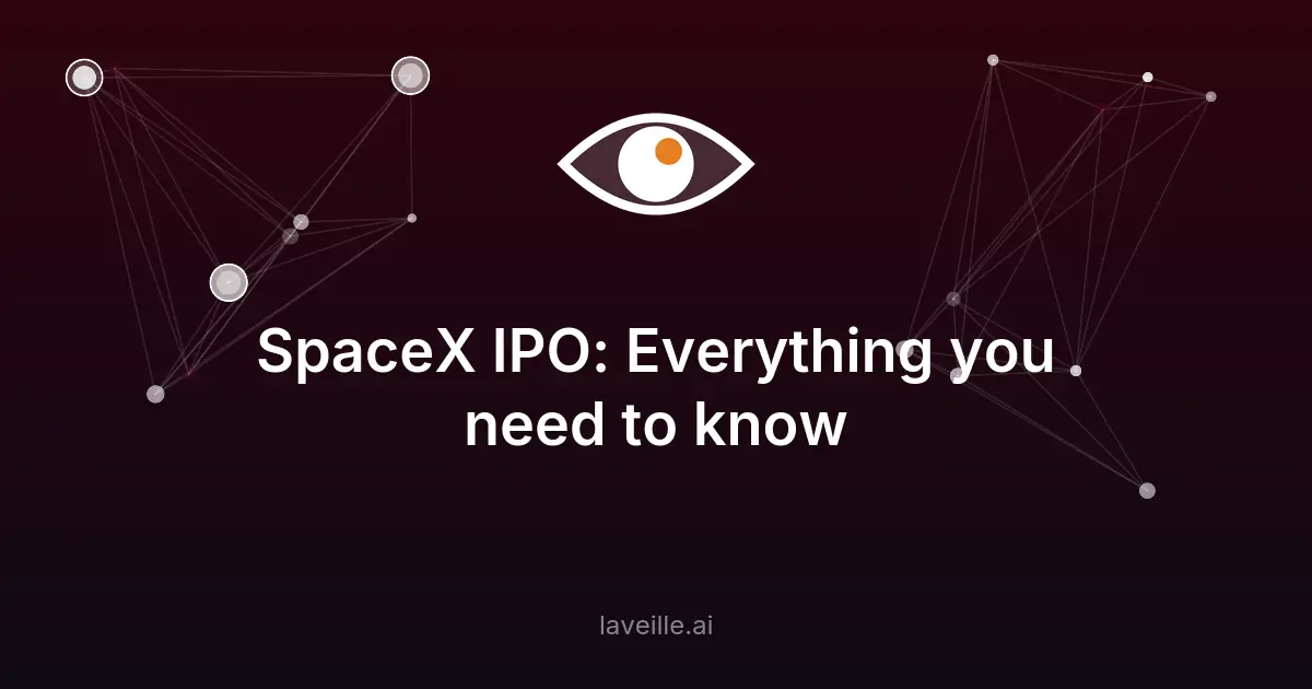 SpaceX lance le plus grand IPO de l'histoire