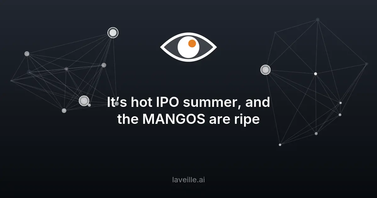 Les IPO des MANGOS en 2026 : un test pour le marché tech